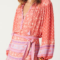 Sunshine Bandit Blouse Cayenne