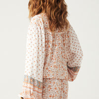 Sunshine Bandit Blouse Desert Sage