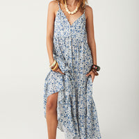 Sunshine Bandit Strappy Gown Chambray