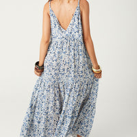 Sunshine Bandit Strappy Gown Chambray