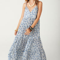 Sunshine Bandit Strappy Gown Chambray