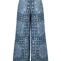 Sunshine Bandit Wide Leg Pant Chambray