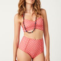 Sunshine Bandit High Waisted Brief Cayenne