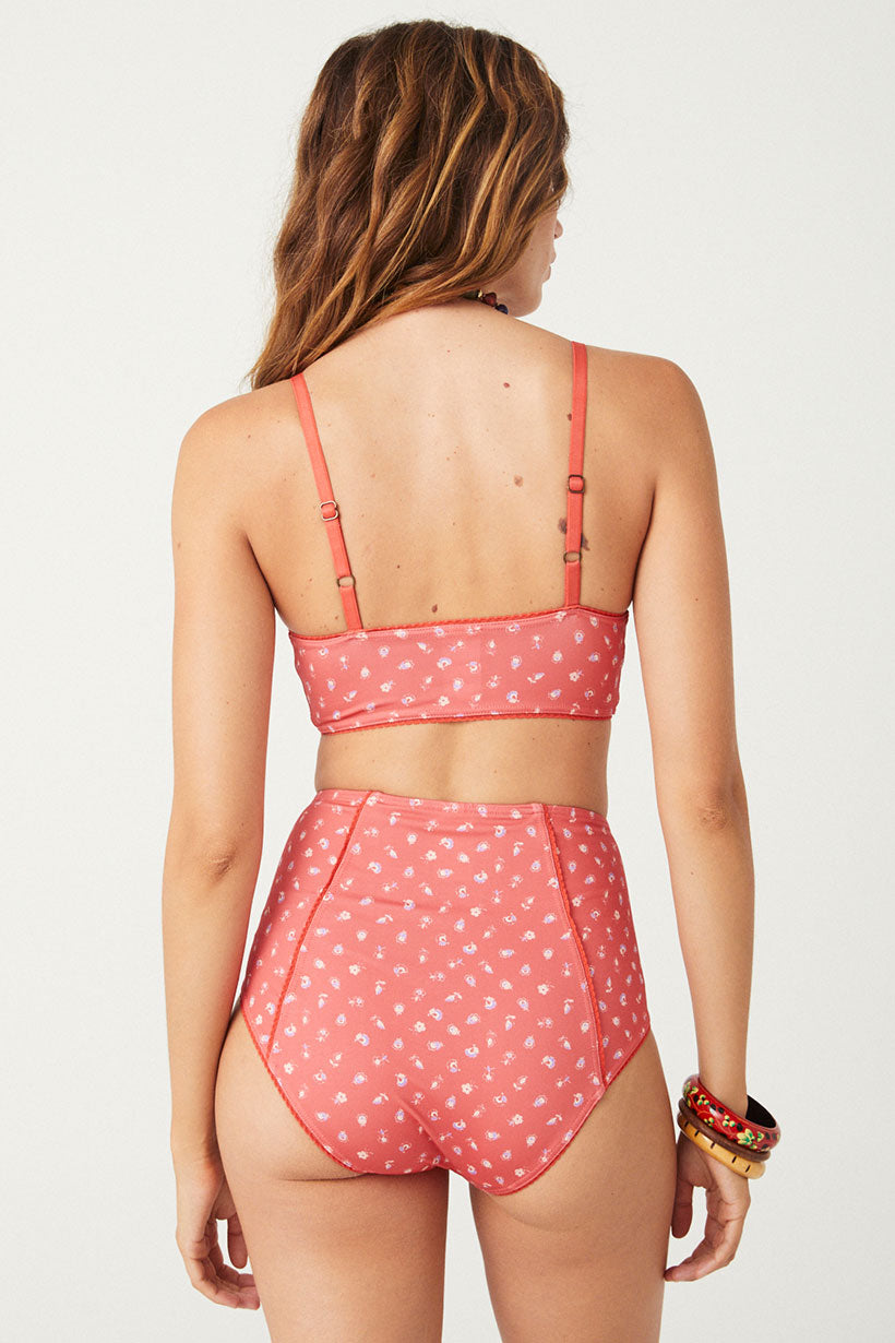 Sunshine Bandit High Waisted Brief Cayenne