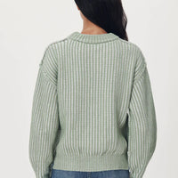 Tish Kinit Jumper Sage Cream