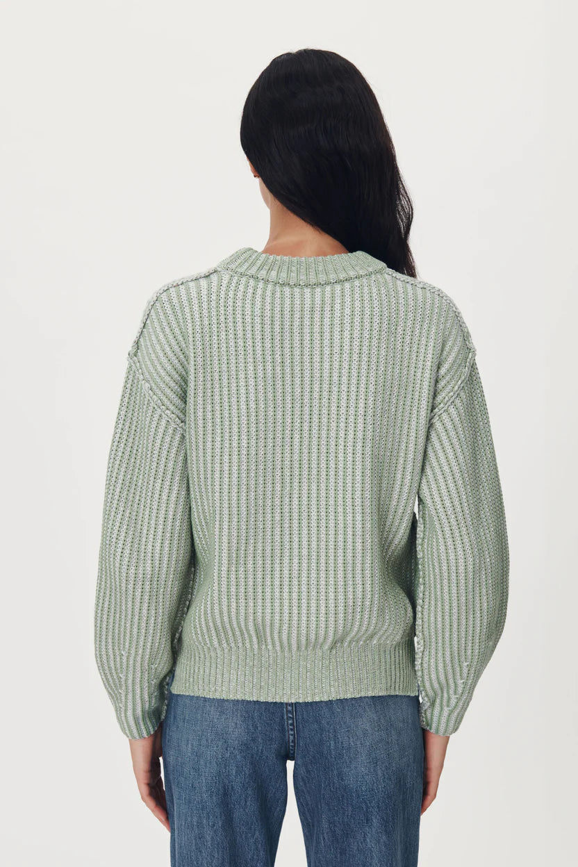 Tish Kinit Jumper Sage Cream