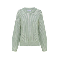 Tish Kinit Jumper Sage Cream