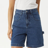 Emilie Denim Workwear Short Authentic Blue