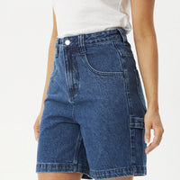 Emilie Denim Workwear Short Authentic Blue