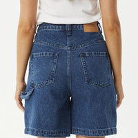 Emilie Denim Workwear Short Authentic Blue