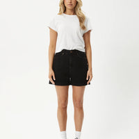 Seventy Threes Denim Shorts Washed Black