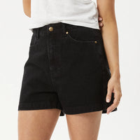 Seventy Threes Denim Shorts Washed Black