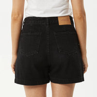 Seventy Threes Denim Shorts Washed Black