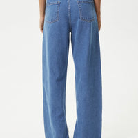 Bella Baggy Jeans Worn Blue