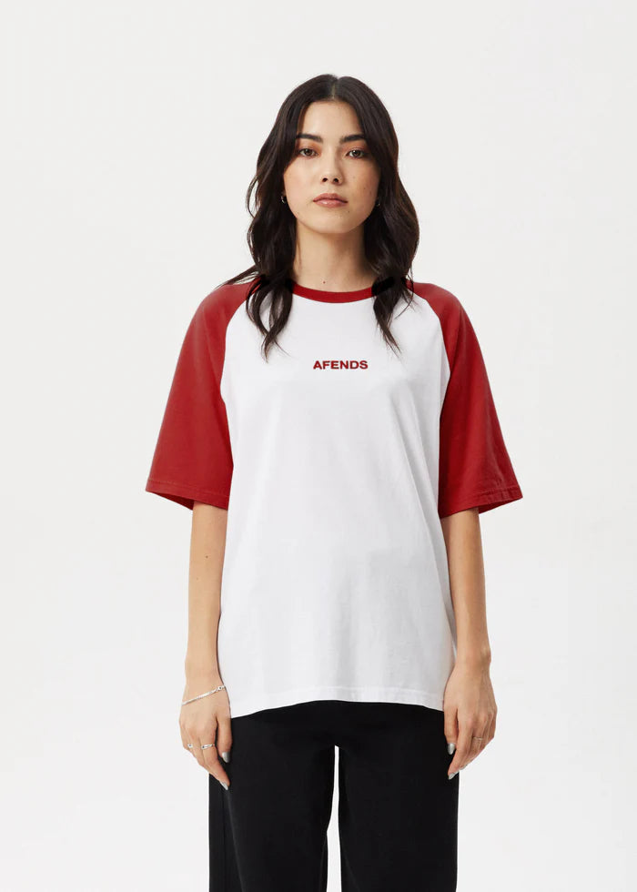 Ryan Oversized Raglan Tee Ketchup