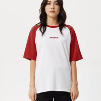 Ryan Oversized Raglan Tee Ketchup