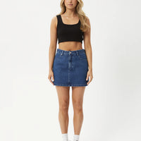 Georgia Denim Skirt Authentic Blue