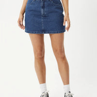 Georgia Denim Skirt Authentic Blue