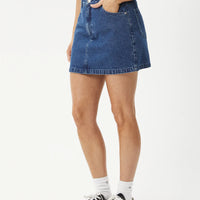 Georgia Denim Skirt Authentic Blue