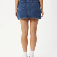 Georgia Denim Skirt Authentic Blue