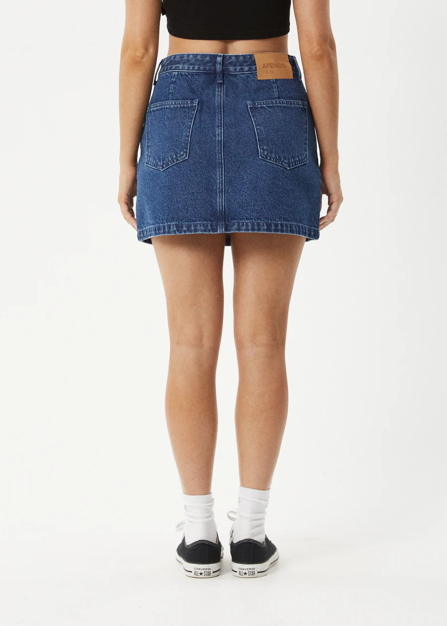 Georgia Denim Skirt Authentic Blue