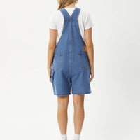 Lil Louis Denim Overall Worn Blue