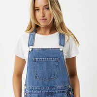 Lil Louis Denim Overall Worn Blue