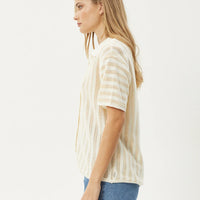 Claudia Knit Shirt White Sand