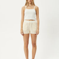 Claudia Knit Shorts White Sand