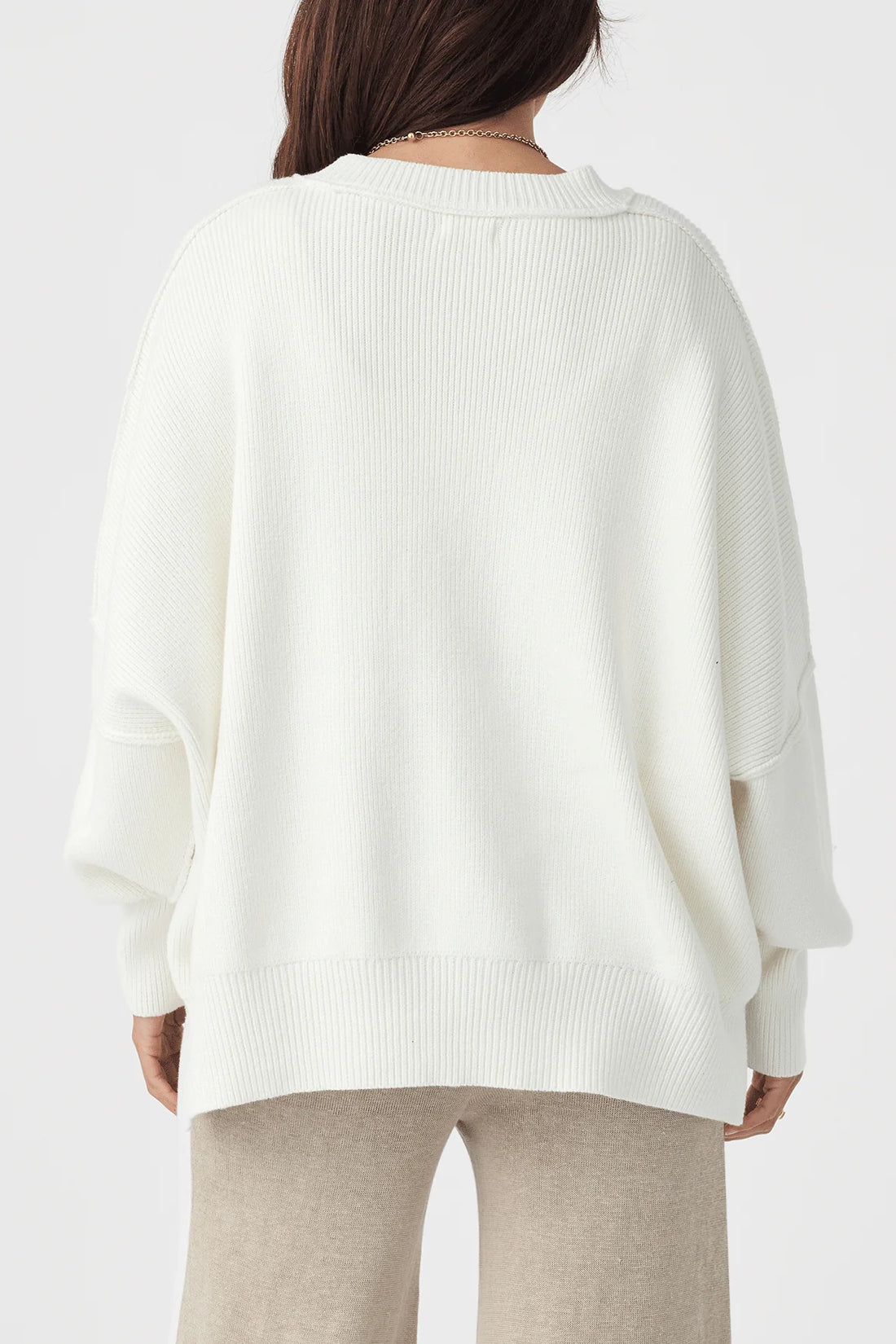 Harper Knit Sweater Cream