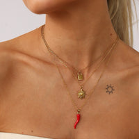 Choose your Muse Pendant Necklace Gold