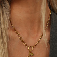 Latch and Lock Necklace Serene