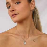 Piece of You Celestial Necklace Silver