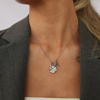 Piece of You Celestial Necklace Silver