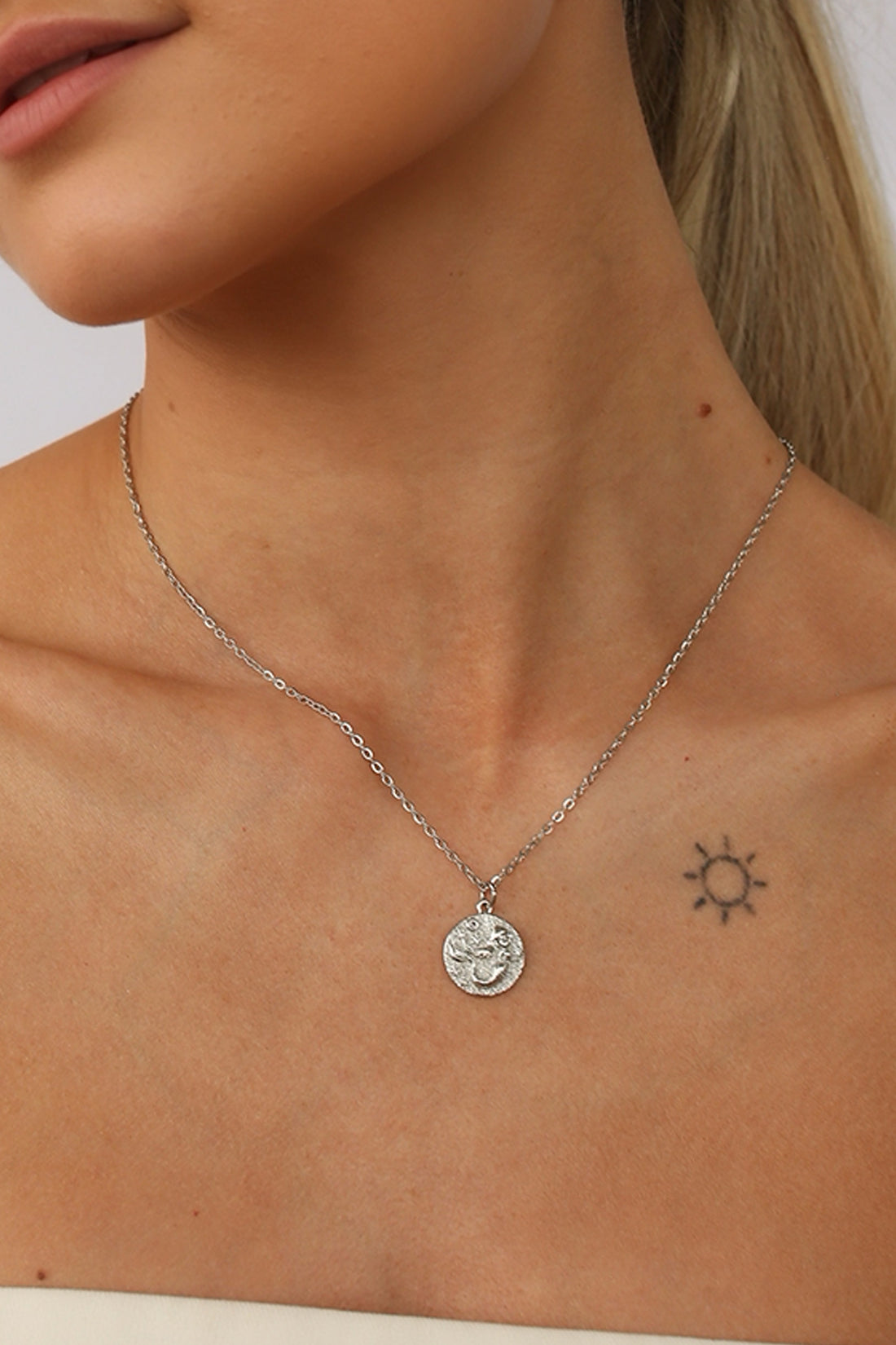 Choose your Muse Pendant Necklace Silver