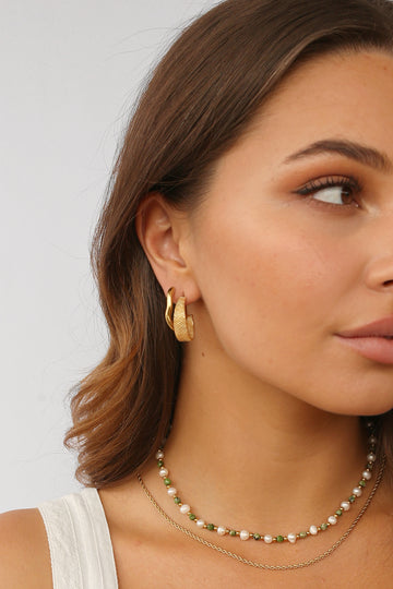 Parker Hoop Earrings Gold