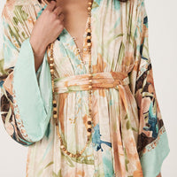 Painters Garden Gown Seafoam